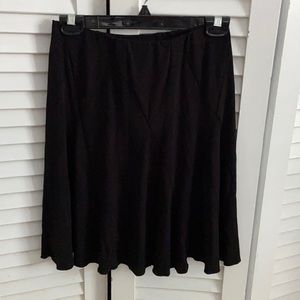 Black stretchy skirt
